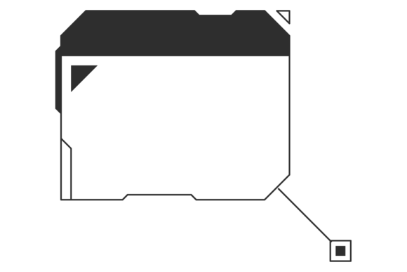 Download Tech Title Box. Black Line Text Frame - Premium Resources